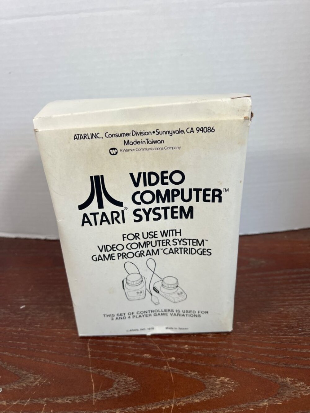 Atari CX30 Paddle Controllers Set For Video Computer System Game Program Cartrid - Picture 4 of 4
